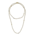 ISABEL GUARCH VENTS PEARLS AND STERLING SILVER NECKLACE