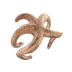 Sterling silver starfish bracelet