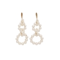 ISABEL GUARCH GOLD AND PEARLS EARRINGS