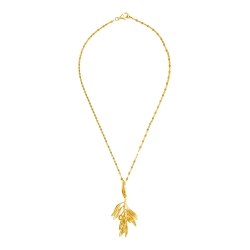 ISABEL GUARCH OLIVO GOLD NECKLACE