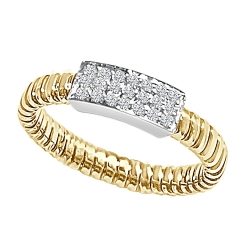 ISABEL GUARCH GOLD AND DIAMONDS RING