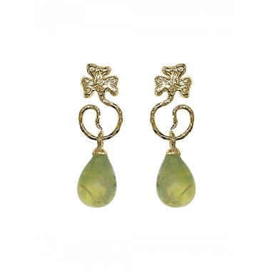 ISABEL GUARCH MODERNISMO 1903 GOLD EARRINGS