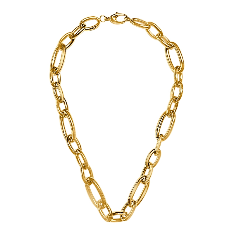 BE GOLD GOLD MAXI LINKS NECKLACE