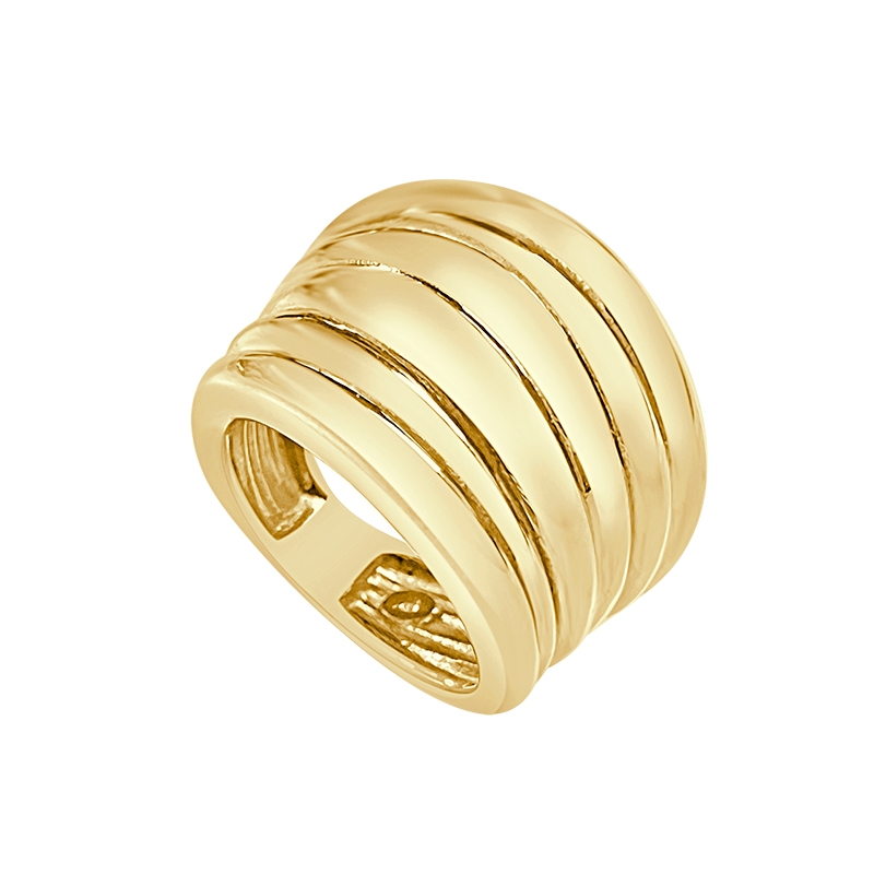 BE GOLD YELLOW GOLD RING