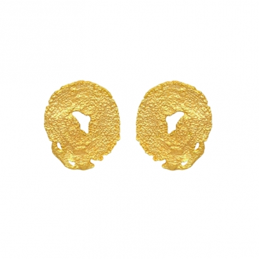 ISABEL GUARCH MALLORCA JEWELLERY MARES GOLD EARRINGS
