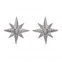 VENTS WHITE GOLD AND DIAMOND EARRINGS