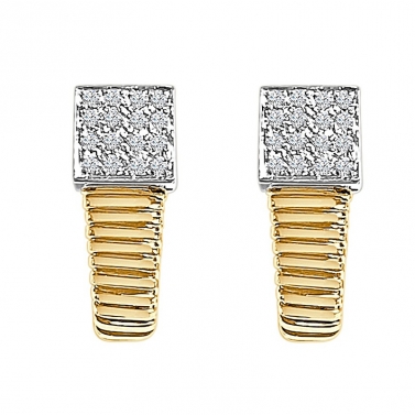 GOLD AND DIAMONDS EARRINGS