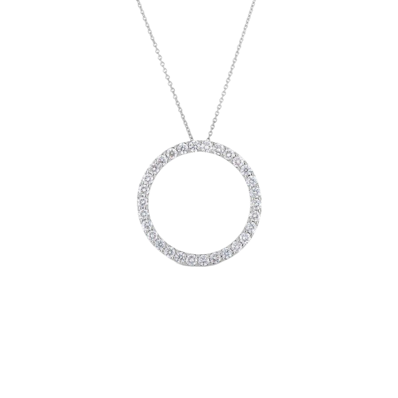 BE GOLD WHITE GOLD AND DIAMONDS NECKLACE