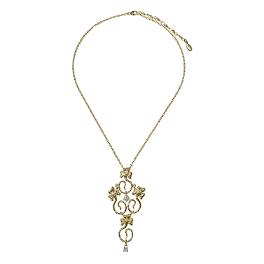 MODERNISMO 1903 GOLD AND DIAMOND NECKLACE