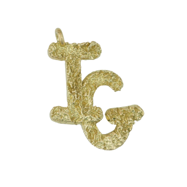NOMS GOLD TWO INITIALS IG...