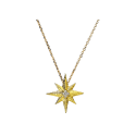 VENTS YELLOW GOLD AND DIAMOND NECKLACE