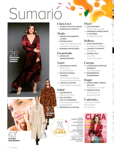 CLARA magazine January 2021