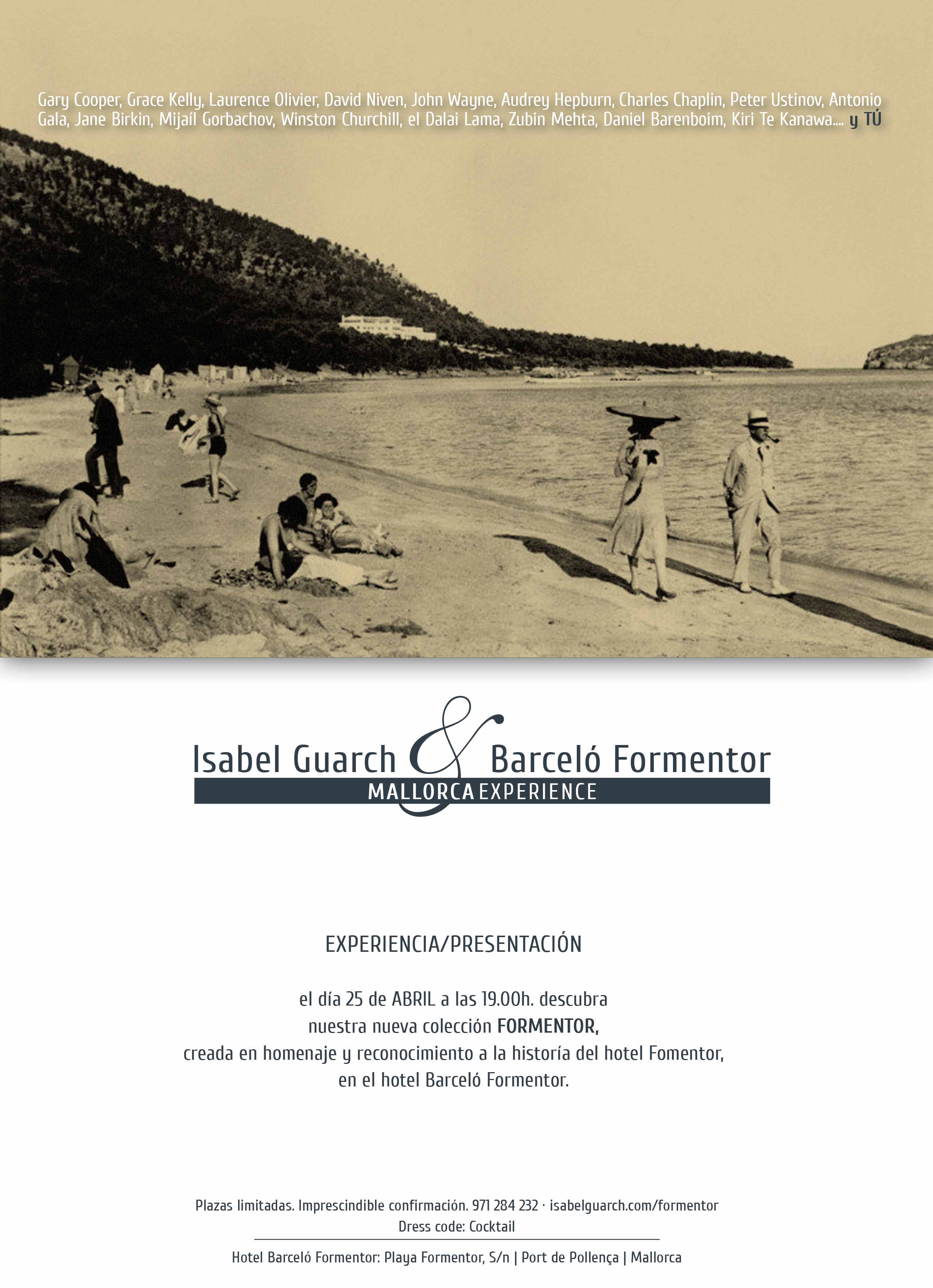 Presentación de la colección Formentor en Hotel Barceló Formentor